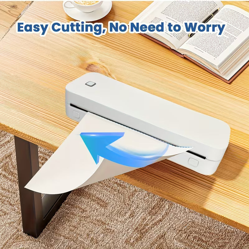 3 Roll Pack Quick-Dry Thermal Printer Paper Suitable for Portable Thermal Printers, Compatible for Smartphones Tablets POS Receipt Paper Roll for Mobile Thermal Printer, Instant Printing Paper
