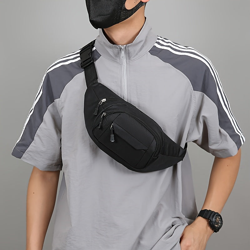 Waist Pack for Men and Women, Multi-Functional Large Capacity Business Bag, Durable Outdoor Sports Phone Wallet