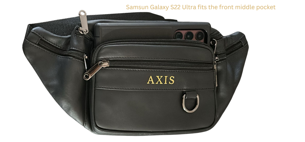 AXIS FANNY PACK - GENUINE COW LEATHER