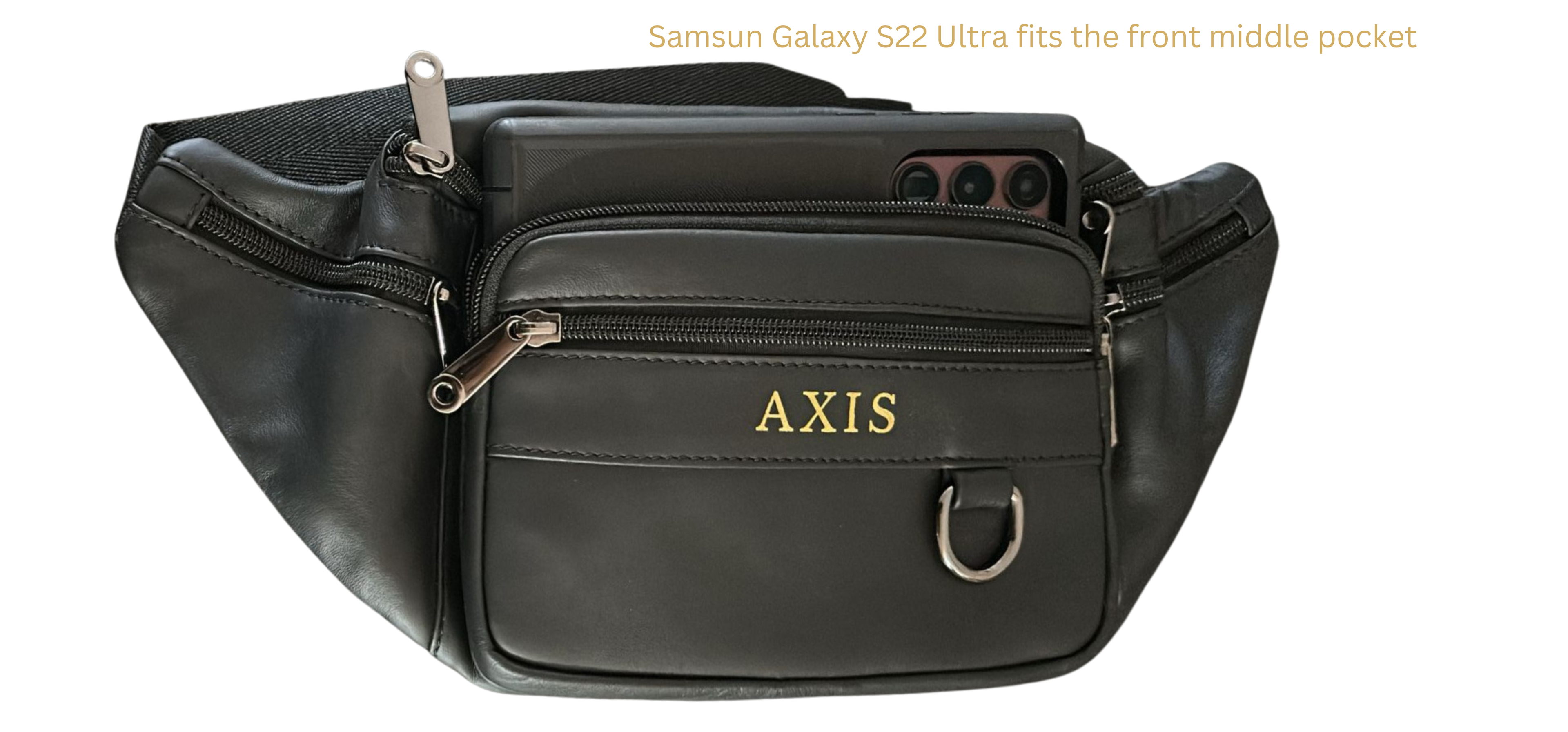 AXIS FANNY PACK - GENUINE COW LEATHER