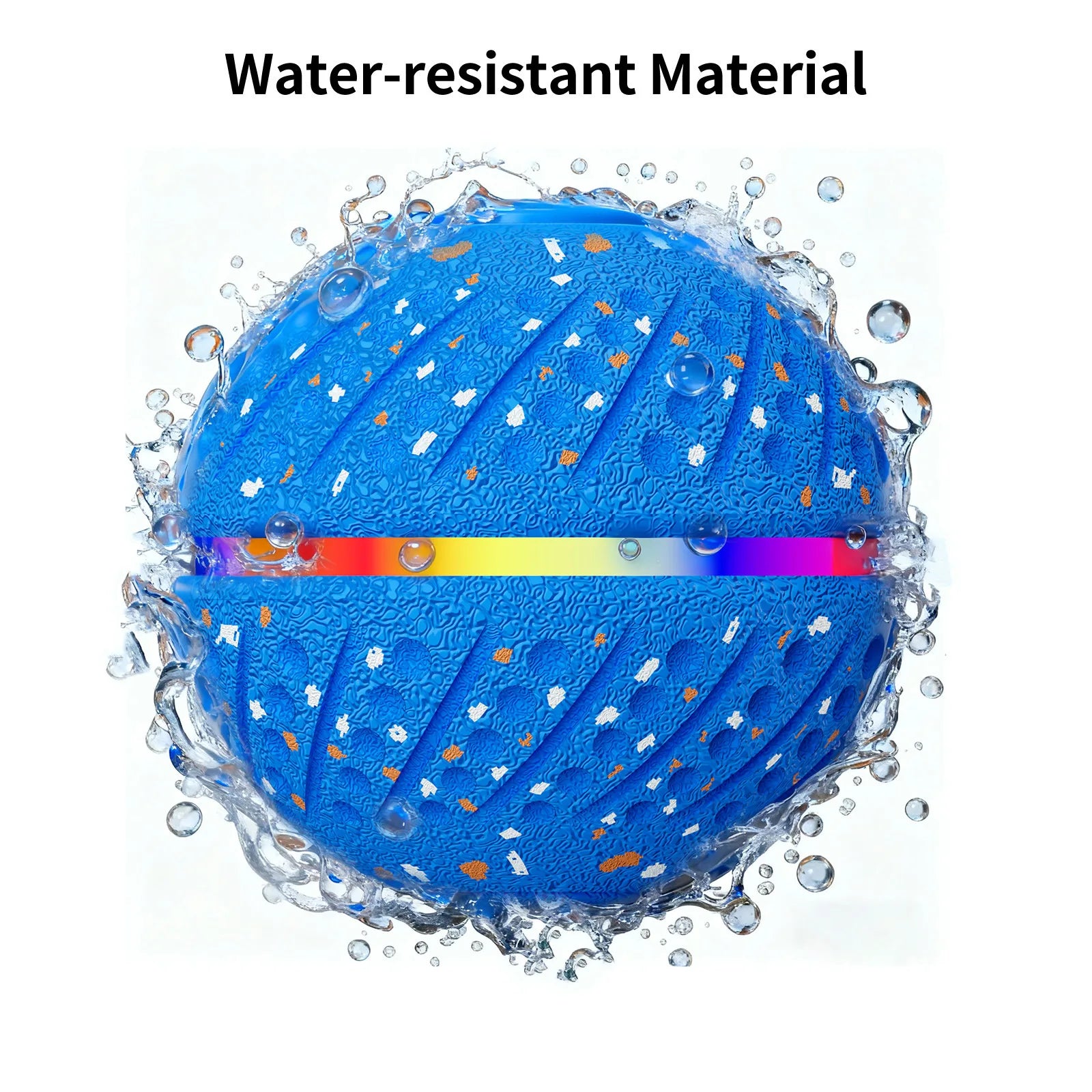 Smart Interactive Dog Toy Wicked Ball Automatic Moving Bouncing Rotating E-TPU Material Waterproof Active Rolling Ball for Dogs