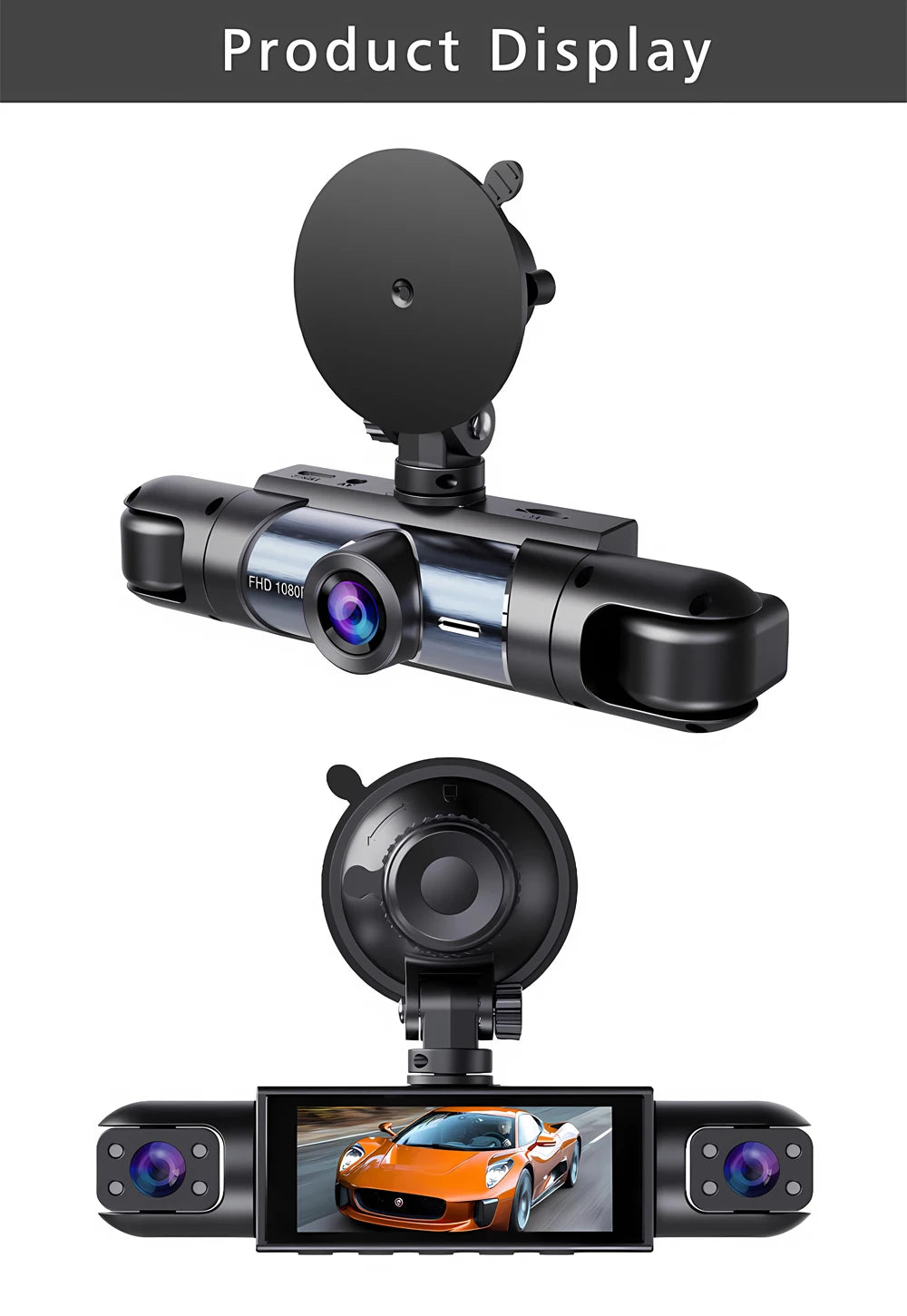 4 Channel 1080P Dash Cam