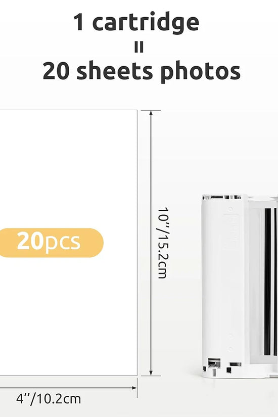 300dpi Color Photo Wifi 4x6 Inch Printer Portable Mni Mobile Pocket Wireless Print Maker Machine with Ribbon and Photo Papers