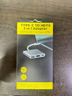 USB C Hub 8 In 1 Type C 3.1 To 4K HDMI Adapter with RJ45 SD/TF Card Reader PD Fast Charge for MacBook Notebook Laptop Computer