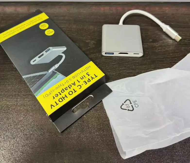 USB C Hub 8 In 1 Type C 3.1 To 4K HDMI Adapter with RJ45 SD/TF Card Reader PD Fast Charge for MacBook Notebook Laptop Computer