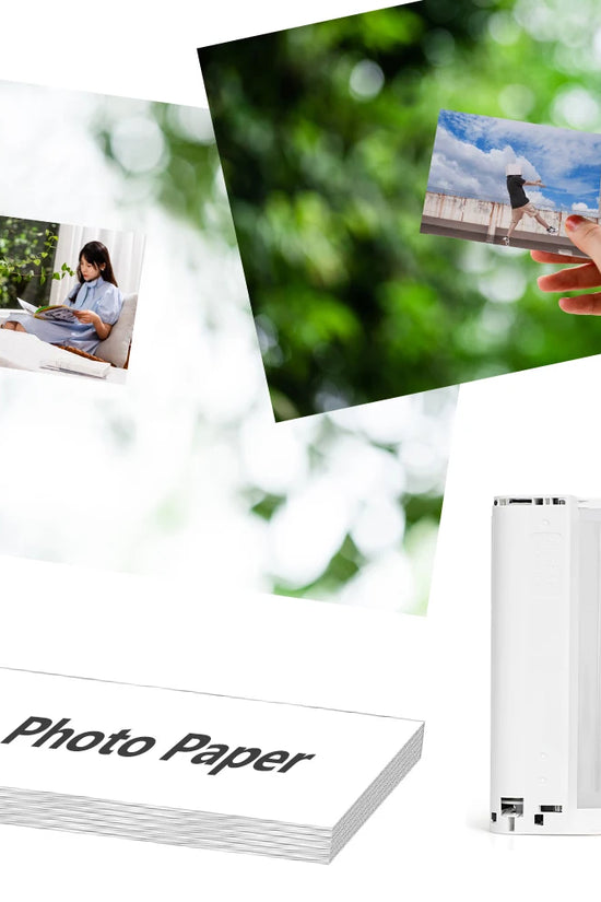300dpi Color Photo Wifi 4x6 Inch Printer Portable Mni Mobile Pocket Wireless Print Maker Machine with Ribbon and Photo Papers