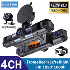 4 Channel 1080P Dash Cam