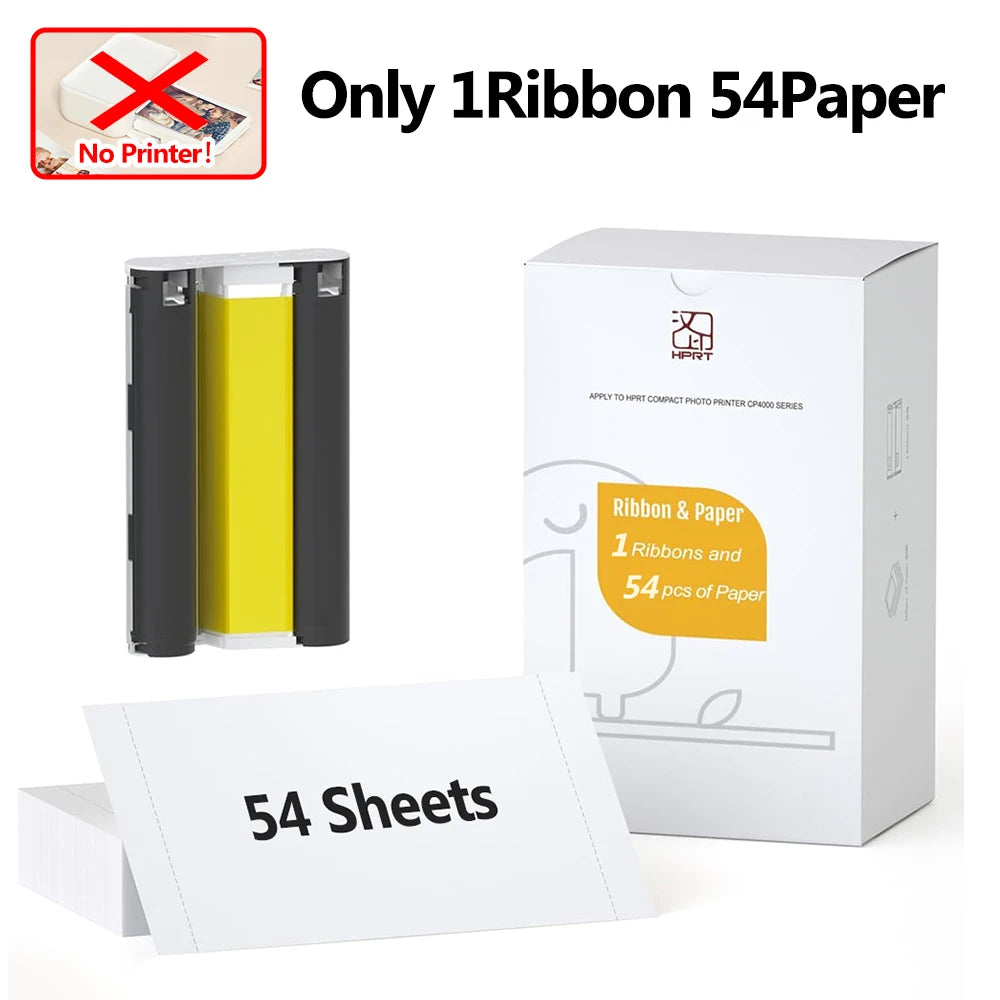 300dpi Color Photo Wifi 4x6 Inch Printer Portable Mni Mobile Pocket Wireless Print Maker Machine with Ribbon and Photo Papers