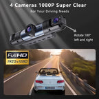 4 Channel 1080P Dash Cam