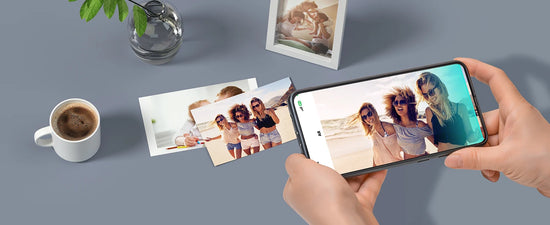 300dpi Color Photo Wifi 4x6 Inch Printer Portable Mni Mobile Pocket Wireless Print Maker Machine with Ribbon and Photo Papers