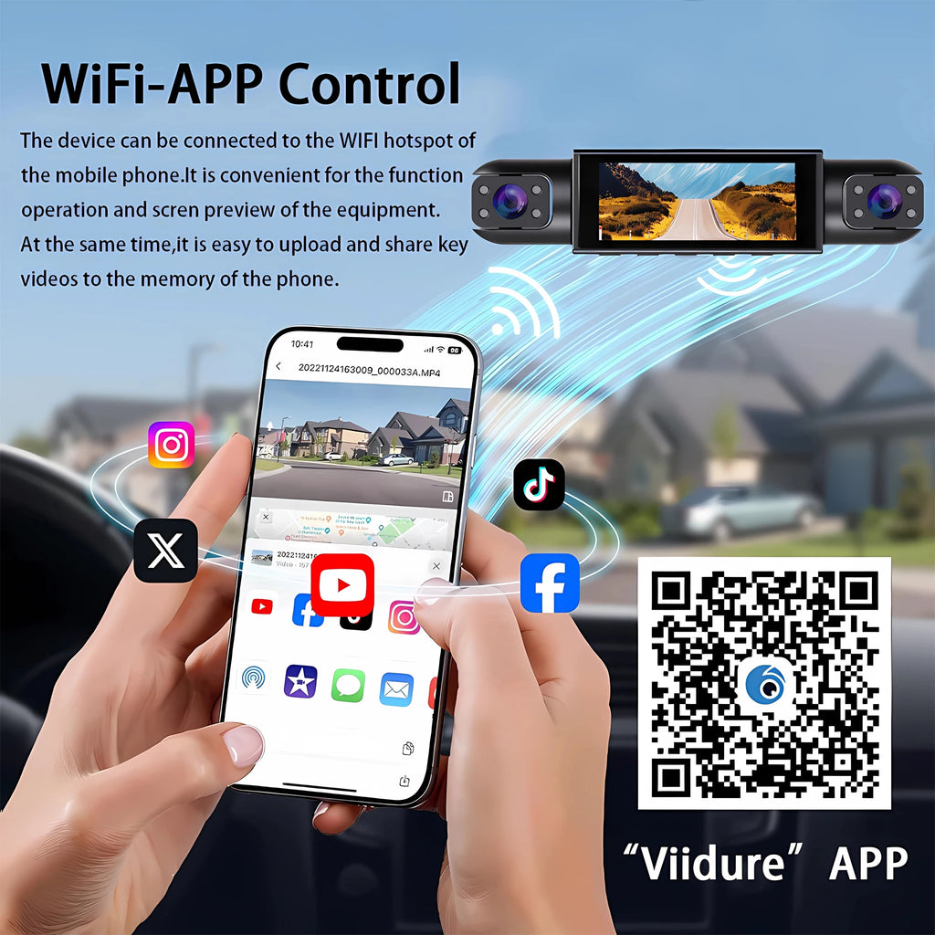 4 Channel 1080P Dash Cam