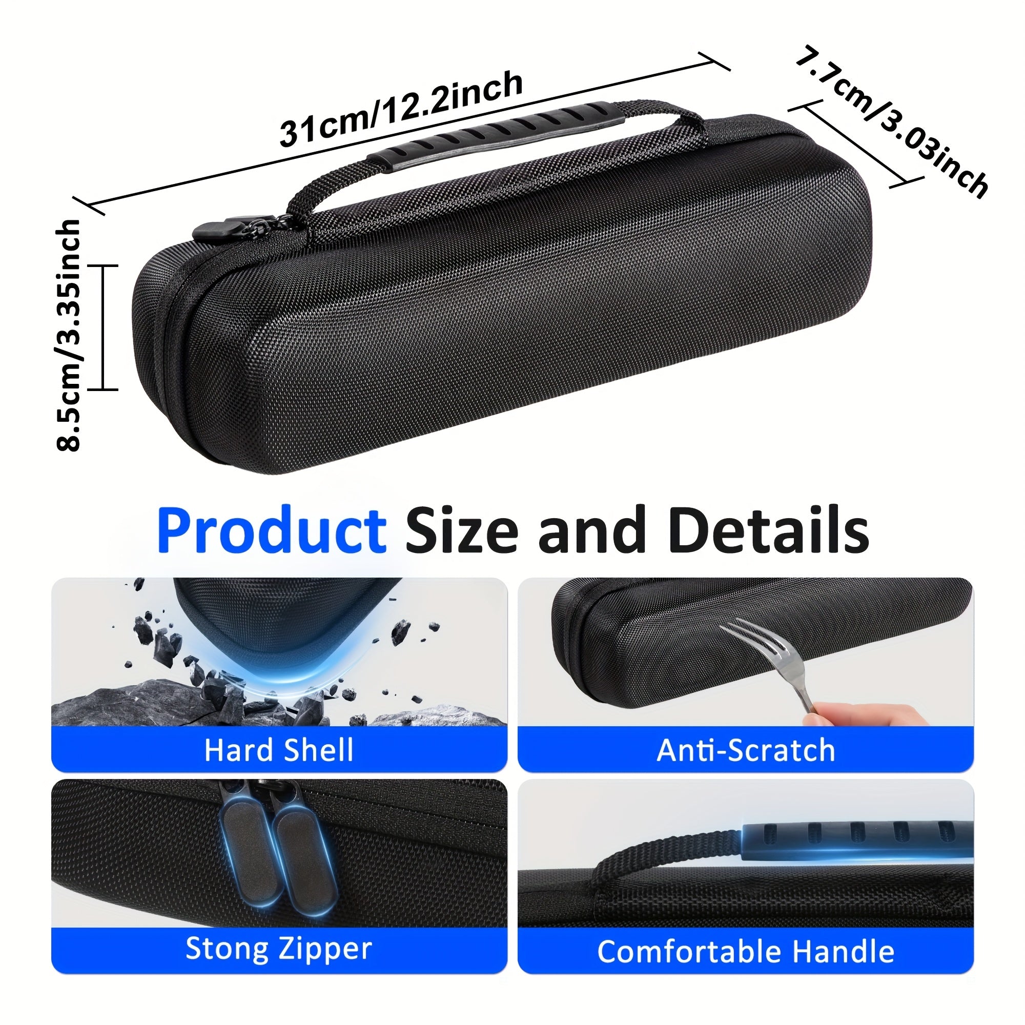 Portable A4 Thermal Printer | Wireless Ink-Free Mobile Printing USB-C Rechargeable