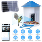 Smart Bird Feeder With Solar Powered Camera 1080P HD