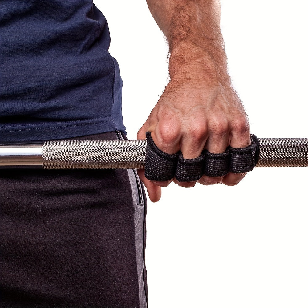 Half-finger Fitness Exercise Gloves, Palm Dumbbell Grips Pads Gloves for Weight Lifting Gym Training- 1 pair